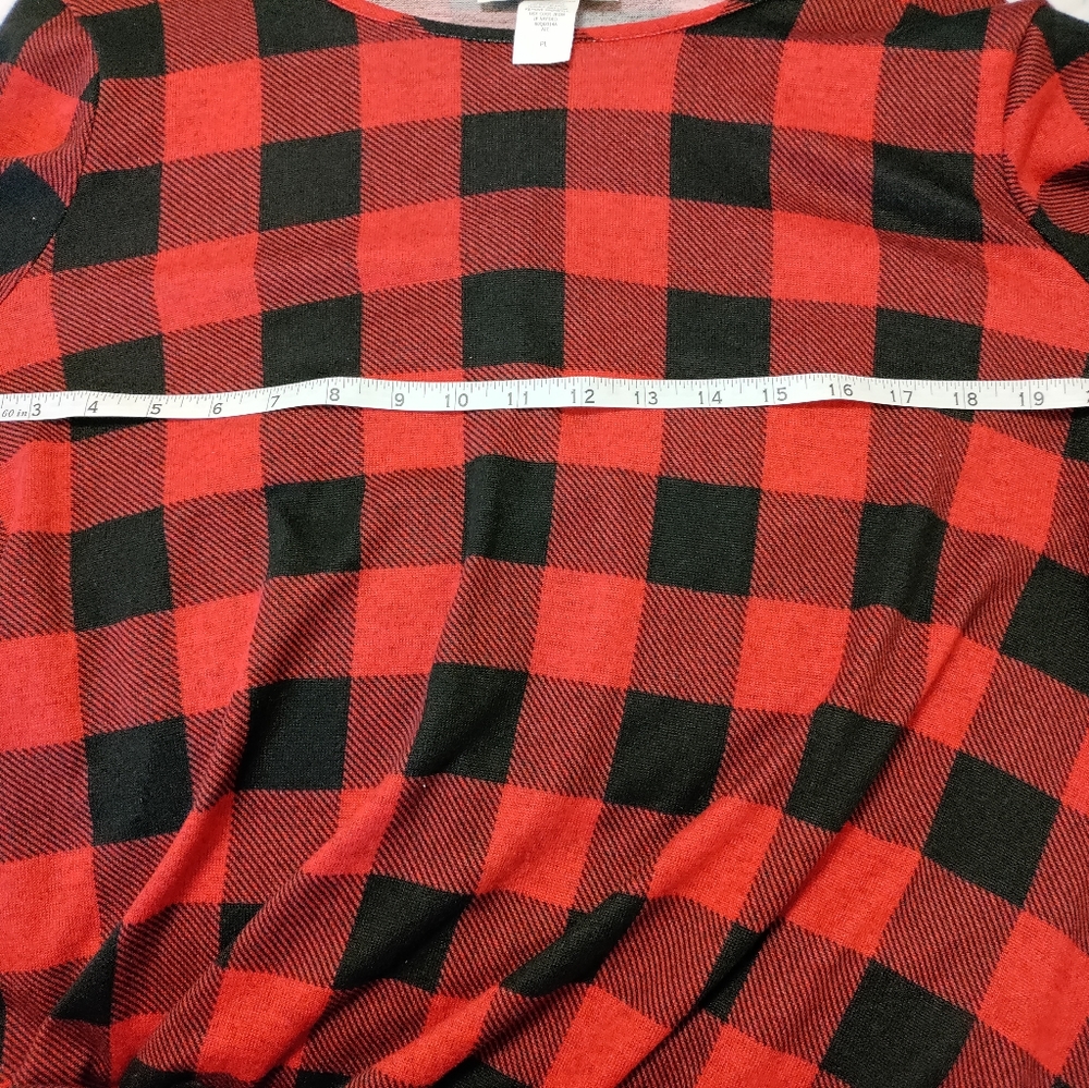 Jamie&Layla black and red plaid dress👗 - Picture 5 of 5